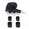 Intimate Plush Bed Restraint Straps for Couples