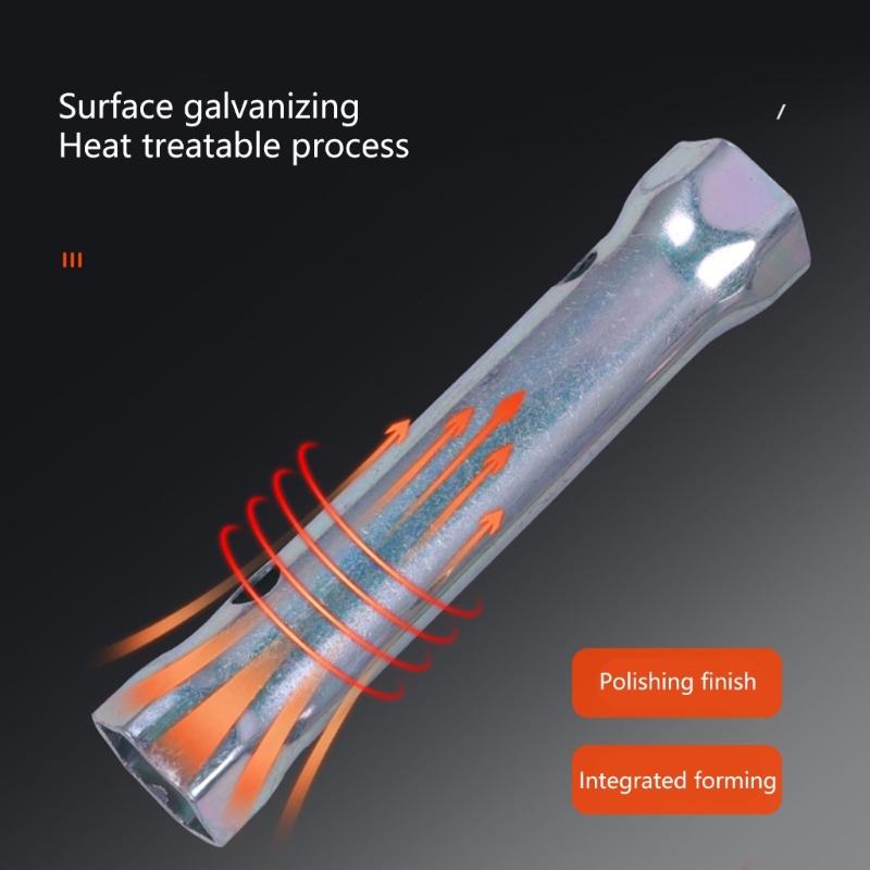 Versatility 10Piece Metric Shower Valves Wrench with Bar Handle for Easy Tub Faucet Stem Removal Plumbing Maintenance