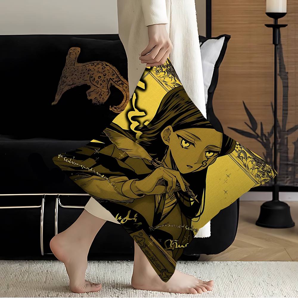 Japanese Anime MASHLE MAGIC AND MUSCLES Cushion Cover Polyester Sofa Cushions Decorative Throw Pillows Home Decoration