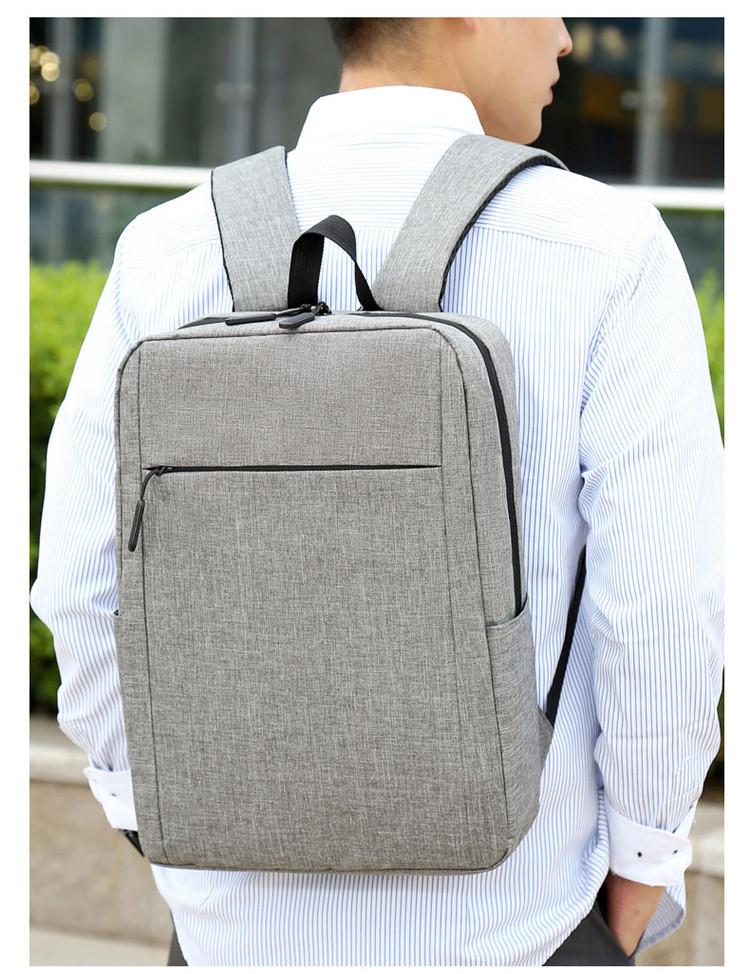 Compact And Practical Cross-border Business Backpack 15" Laptop Sleeve Breathable And Wear-resistant Suitable For Commuting And Travel