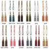 1 Pair Home Decor Large Modern Tassel Curtain Rope Holder Strap Tie Backs Braided Tiebacks