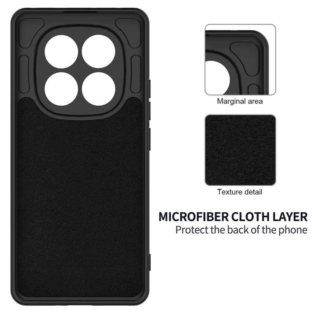 For Xiaomi Poco X7 5G Liquid Silicone Case Phone Back Cover with Hand Strap