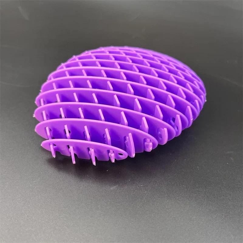DIY Mesh Stretchable ElasticMesh Toy, New Unique Puzzle, Release and Decompression, Deformation Worm Popit, Elastic Mesh Toy