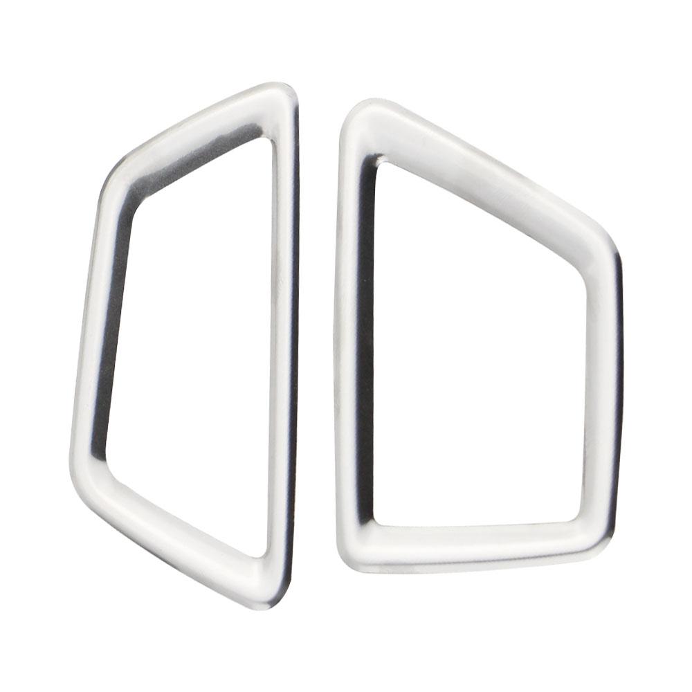 For Peugeot 3008GT 4008 2017 2018 2019 2020 LHD Front AC Vent Frame Air Conditioning Outlet Trim Sticker Cover Accessories