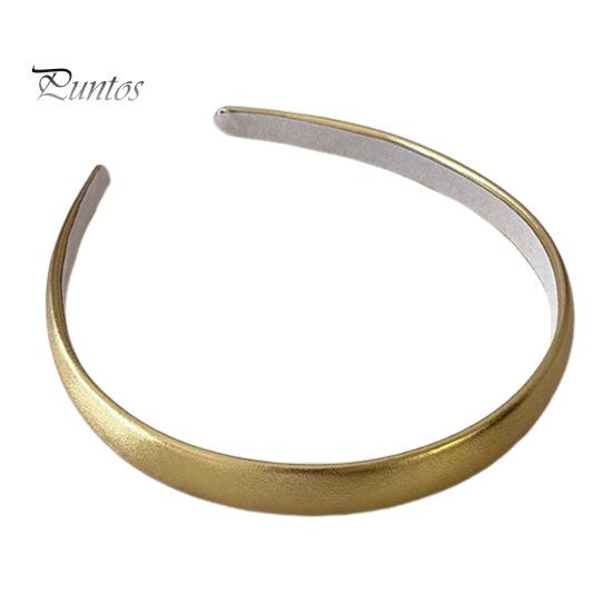 

Регулируемая золотая повязка на голову, обруч для волос из искусственной кожи, роскошная отделка, атласный материал, свадебная повязка для волос золотистый