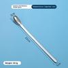 Stainless Steel Medicinal Spoon Ladle Double-ended Experiment Pharmacy Lab Use Reagents Sample Spatula Weighing Spoon