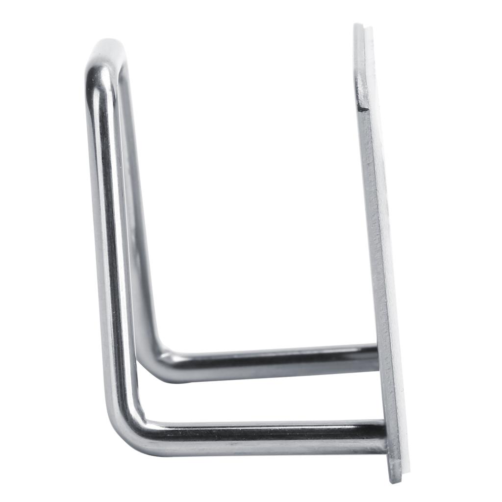 Suport pentru burete din oțel inoxidabil în formă de U, raft de scurgere a chiuvetei, organizator de bucătărie, argintiu