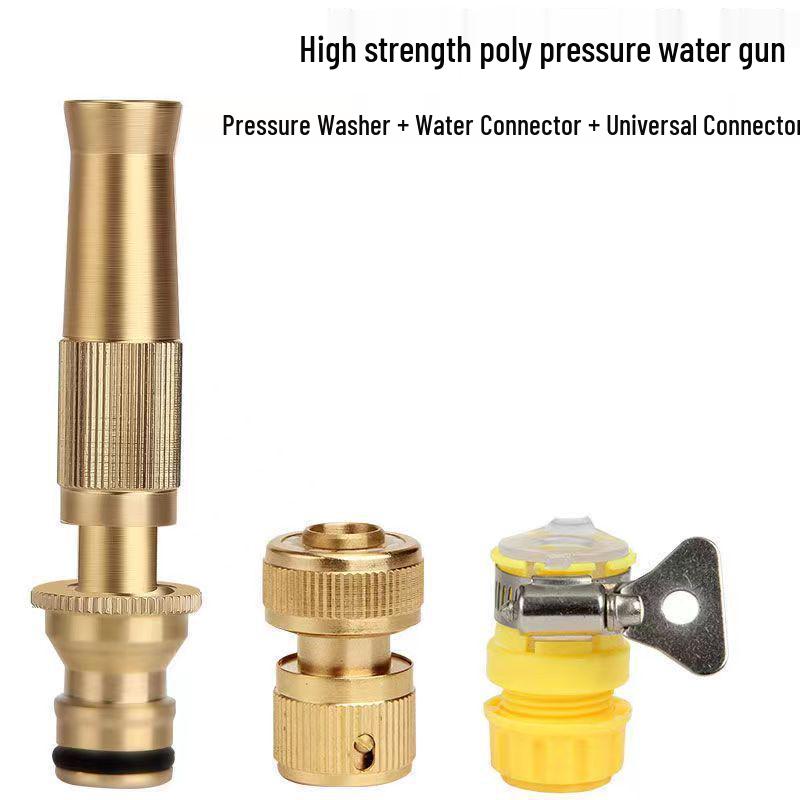 Garden Hose Spray Nozzle Set - Watering & Car Wash Tool