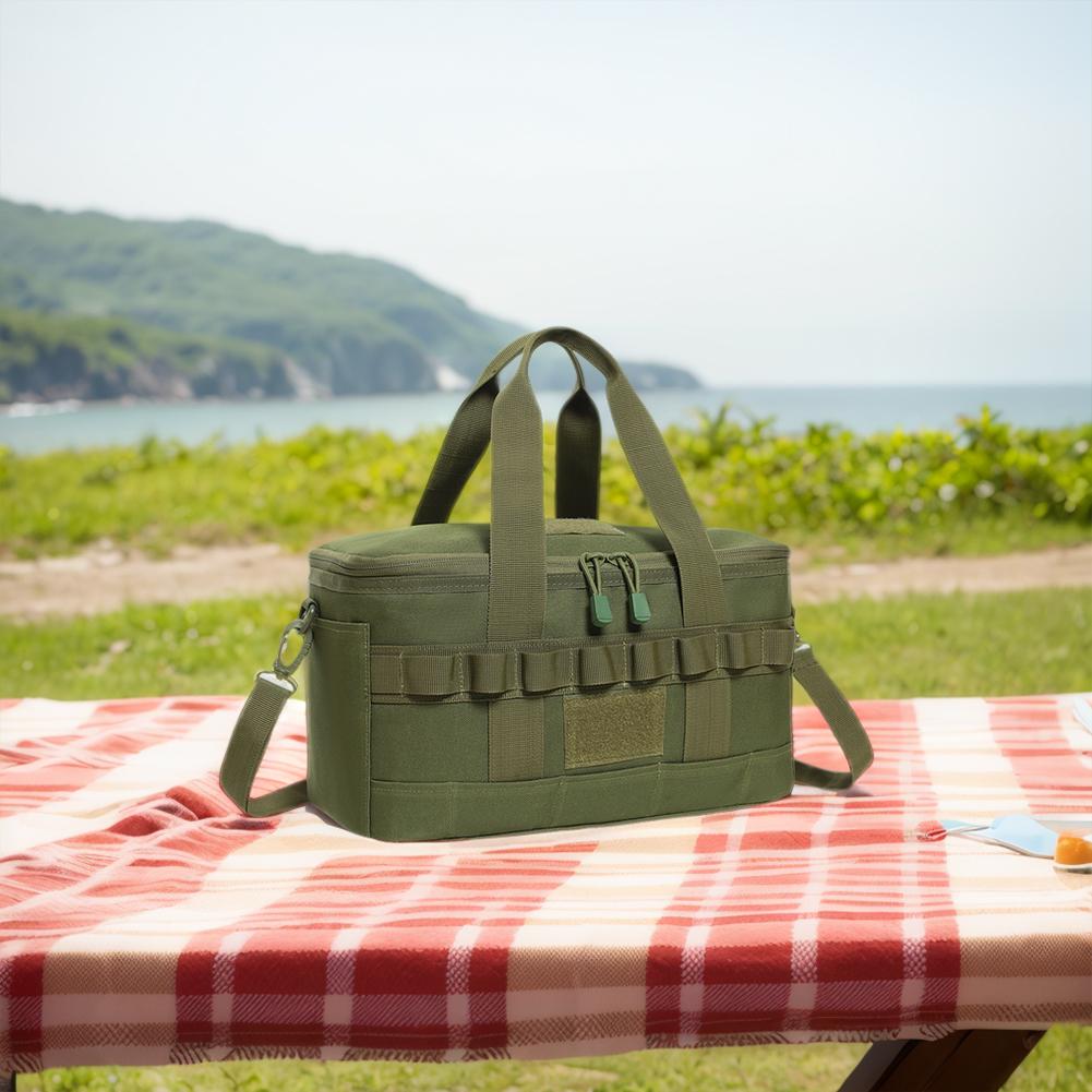 Big Capacity Camping Lunch Box Outdoor Heavy Duty Lunch Bag Work Durable Leakproof Insulated Thermal Cooler Bag Meal For Picnic
