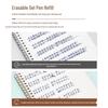 Deli Erasable Gel Pen Refills