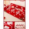 Wedding Celebration Sofa Cover Towel Red Sofa Seat Cushions Four Seasons Universal Full Covered Cover Blanket Non-Slip Sofa Cover