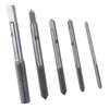 5pcs Easy To Use M3 M4 M5 M6 M8 Hand Threading Tap Set High Speed Steel Straight Flutes Uncoated Metric Thread Screw Taps