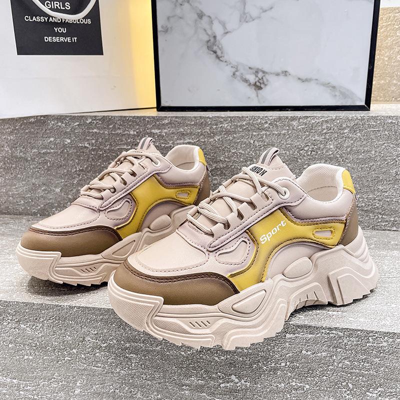

Platform dad shoes women s 2025 new campus style women s shoes autumn shoes ins versatile waterproof sports and leisure shoes 35