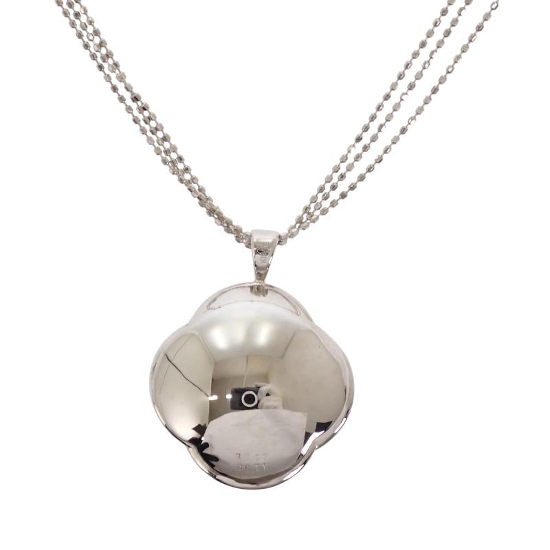no brand  Necklace K18 white gold Women