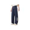 Li Ning X Disney Minnie Series Letter Color Block Mid Waist Drawstring Breathable Versatile Casual Pants Women Bottoms AKLV350-3
