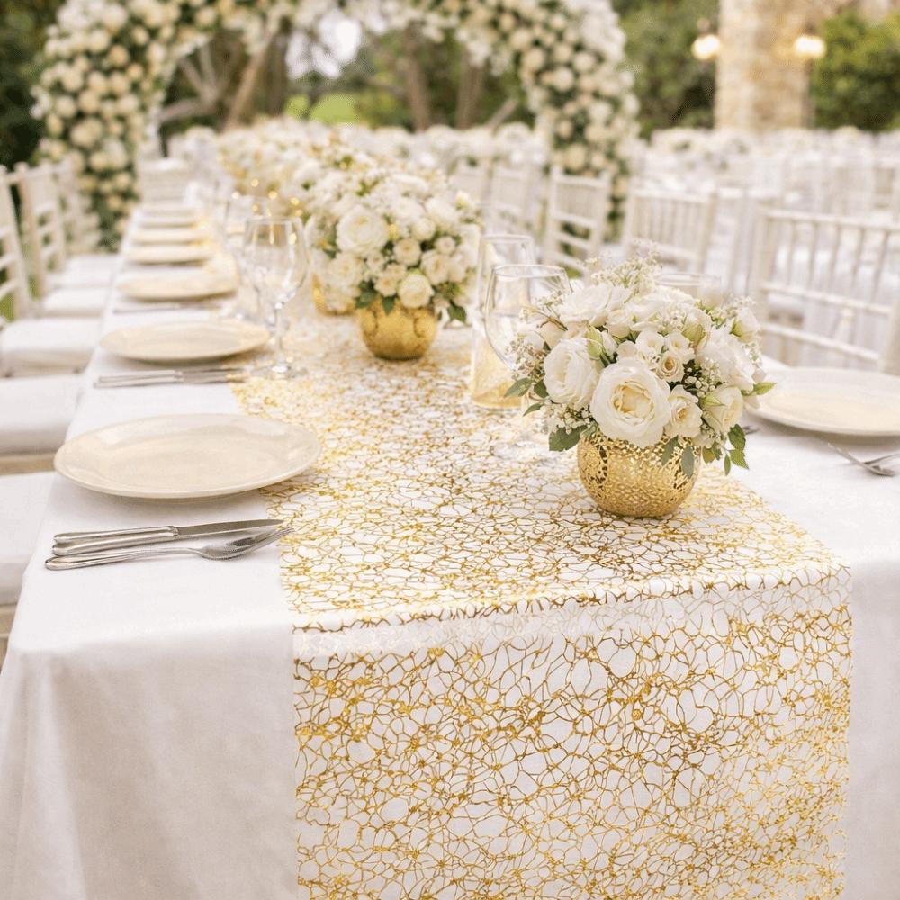 Sparkling Glitter Table Runner Rectangular Sequin Tablecloth Table Runners Roll  Home Table Decor