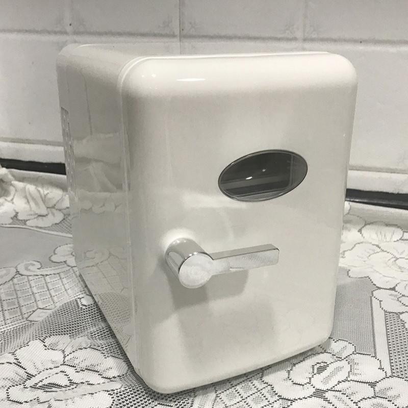 

Portable Mini Refrigerator Large Capacity Household Car Freezer Cold and Hot Dual Use Cosmetics Refrigerator Home Car Dual-Use белый