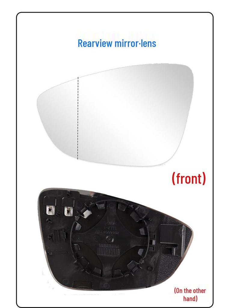 Applicable Rearview Mirror Shell and Turn Signal Frame for Volkswagen Sagitar, Passat, Magotan, CC, Scirocco, Bora, and Viloran.