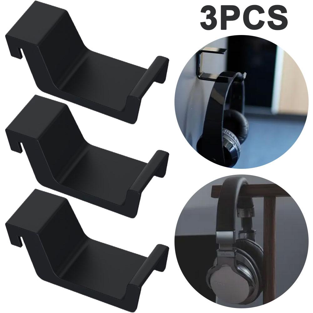 

3PCS Gaming Headset Hanger Holder Storage Display Rack Headphone Hook for PS5 Co