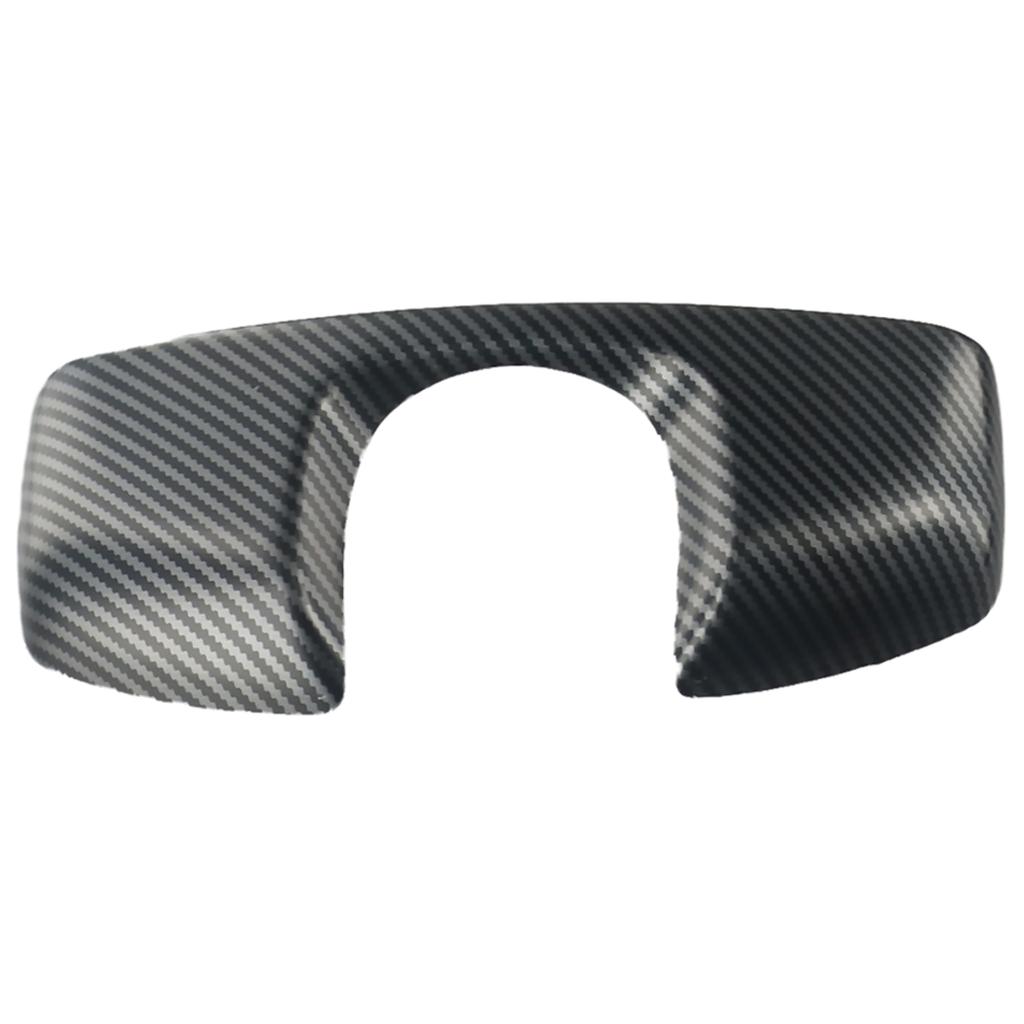 Car Accessories For Mercedes Trim Cover Armrest Box 2008-2012 3Pcs ABS Carbon Fiber Black For Benz S Class W221