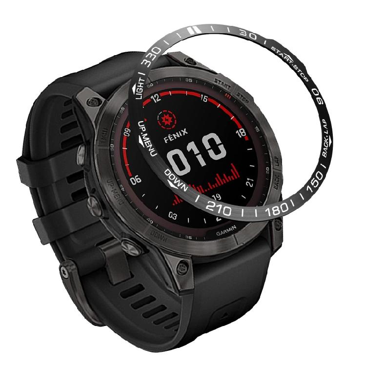 Bezel Ring Cover Protector Adhesive Styling Scratch Protect for  for Fenix 7X
