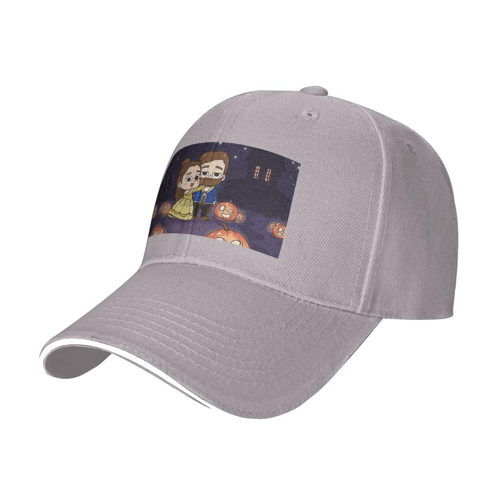 Pibubeauty and Beast  Pibubear Cap Casual Baseball Caps Adjustable Hat Hip Hop Summer Unisex Baseball Hats Customizable