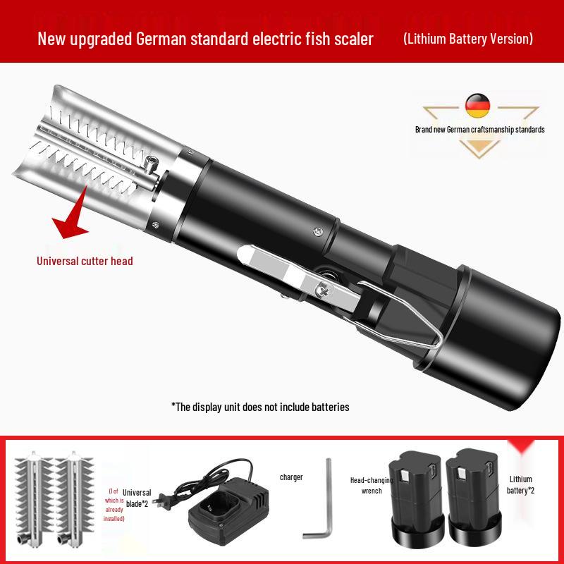 Aijiu Electric Automatic Fish Scaler and Scraper Tool