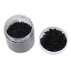 Badminton Racket Eyelets Grommets Badminton String Protector 6.8x2.1mm Black for Repair Single Tube