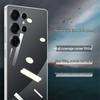 Compatible with Samsung S26 Ultra Phone: S25/24 Plus HD Transparent and S23/22 Ultra-Thin Frosted Back Film.
