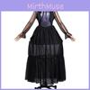 The Addams Family Wednesday Cosplay Dress With Polyester Fabric For Events And Themed Parties