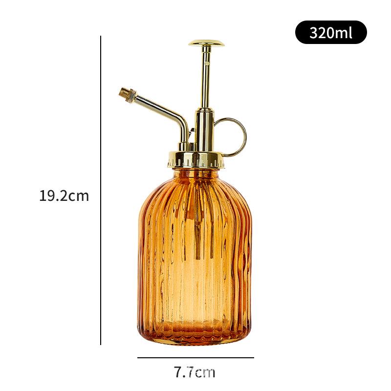 Retro Sunflower Stained Glass Spray Bottle for Gardening