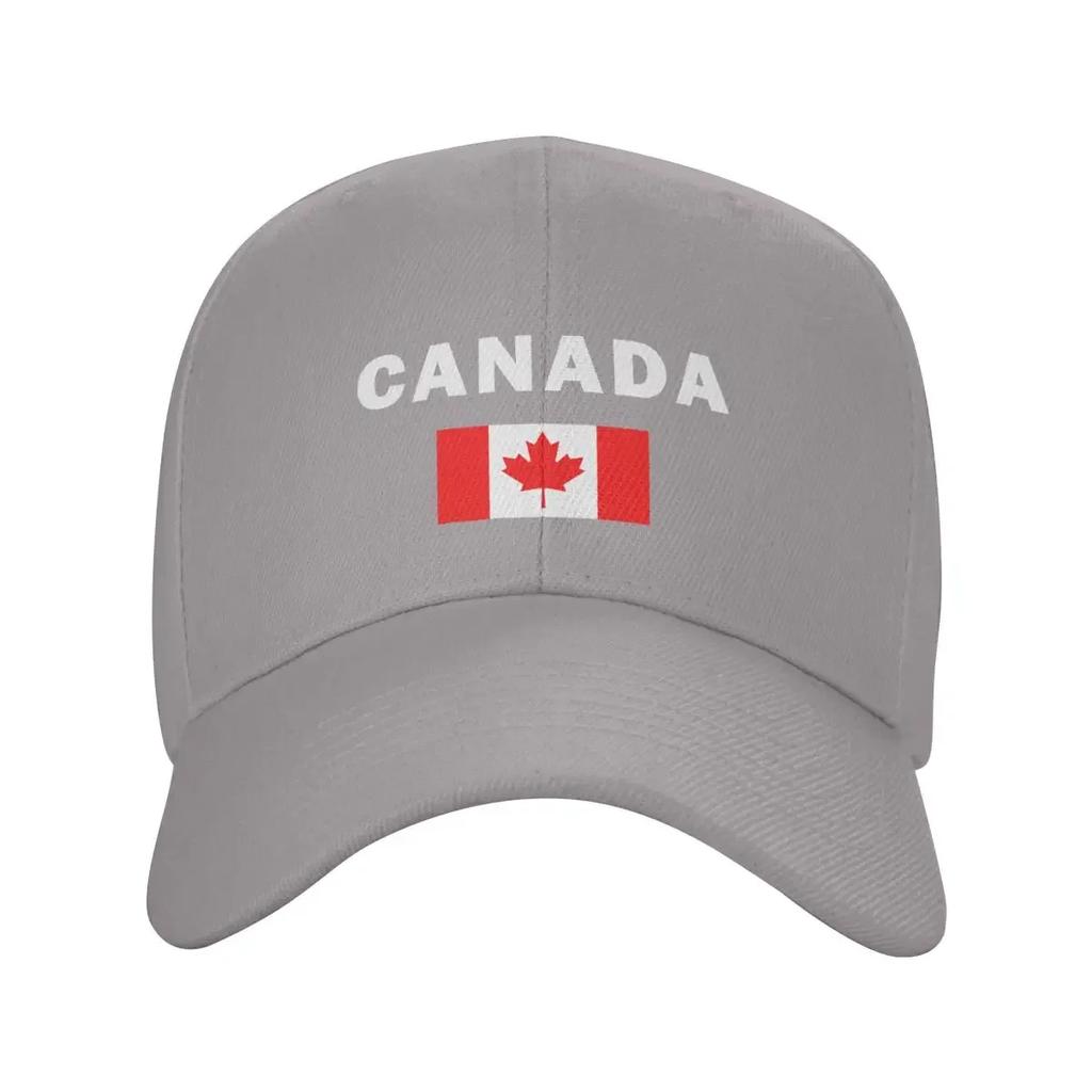 Custom Punk Unisex Canada Flag Baseball Cap Adult Adjustable Dad Hat for Unisex Women Hip Hop Snapback Hats