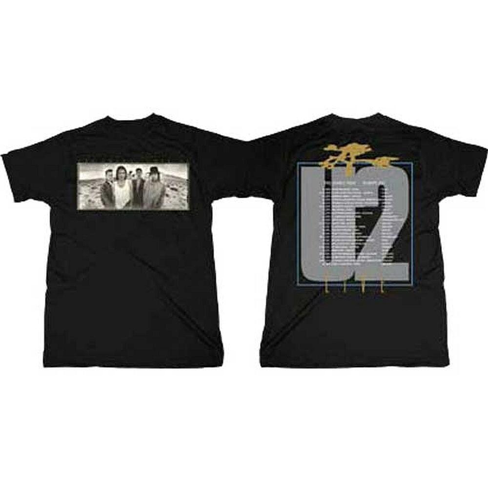U2 Joshua Tree Tour Double Sided T-Shirt XXXL