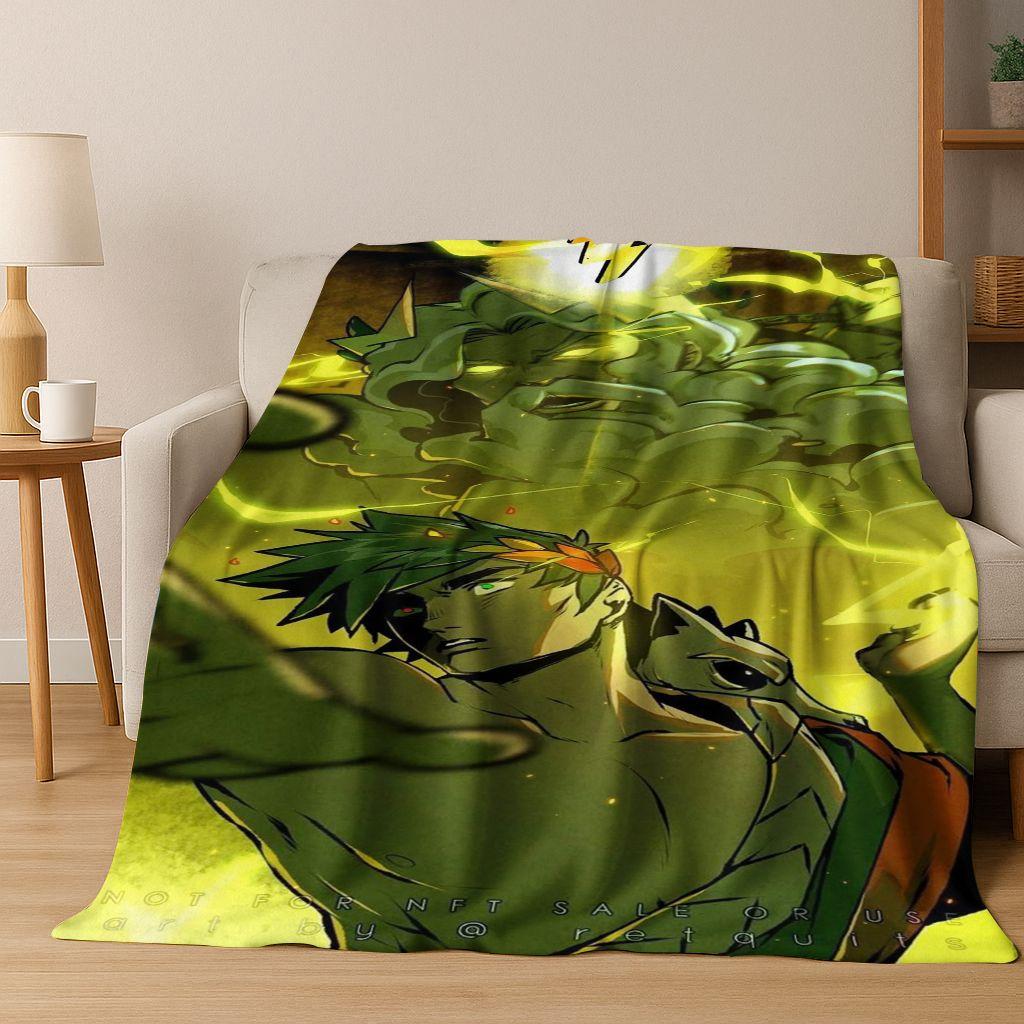 3D Classics Game Hades Cartoon Flannel Blanket,Cozy Soft Throw Blanket for Home Bedroom Bed Sofa Picnic Cover Picnic Gift Kids