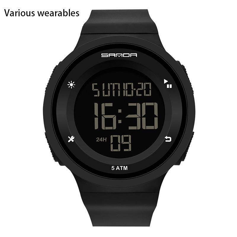 Multifunctional Glow-in-the-dark Waterproof Outdoor Mountaineering Digital Watch Diving Watch