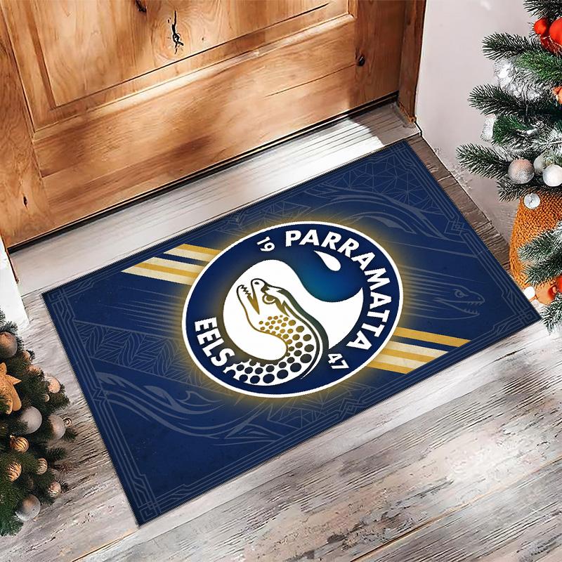 Parramatta Eels Crystal Velvet Carpet Soft Anti?Slip Floor Mat Comfortable Home Living Room Bedroom Decor Rug
