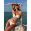 Sexy Solid Color Halter Neck Ladies Bikini,bikini Beach Swimsuit