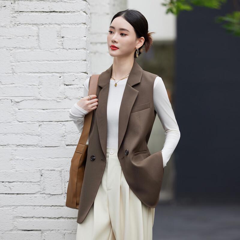 Women's Sleeveless Blazer Vest