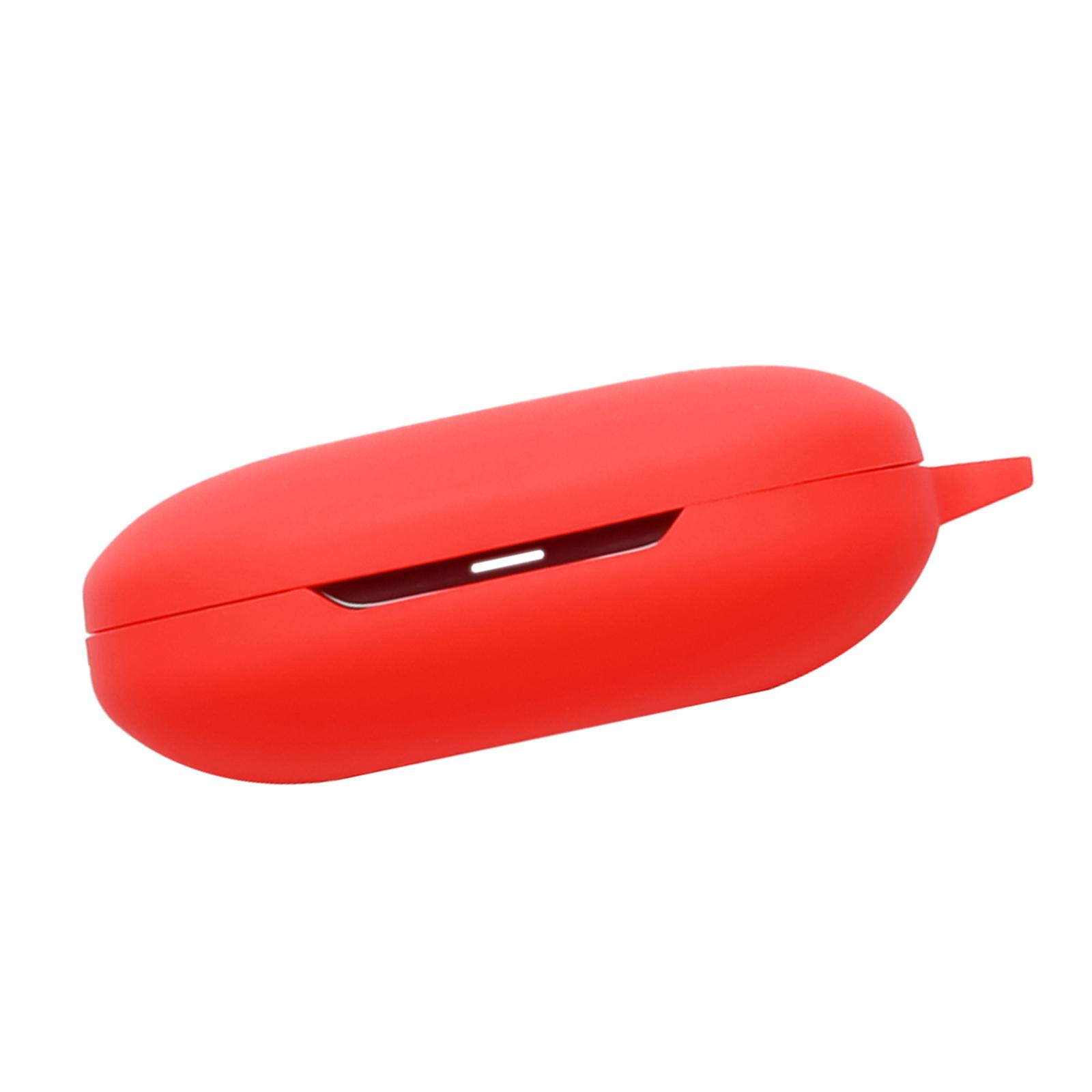 

Slip proof Earbud Protective Case Seamlessly Installation Fingerprints Resistant Travel Friendly for Comfo Earbuds червоний