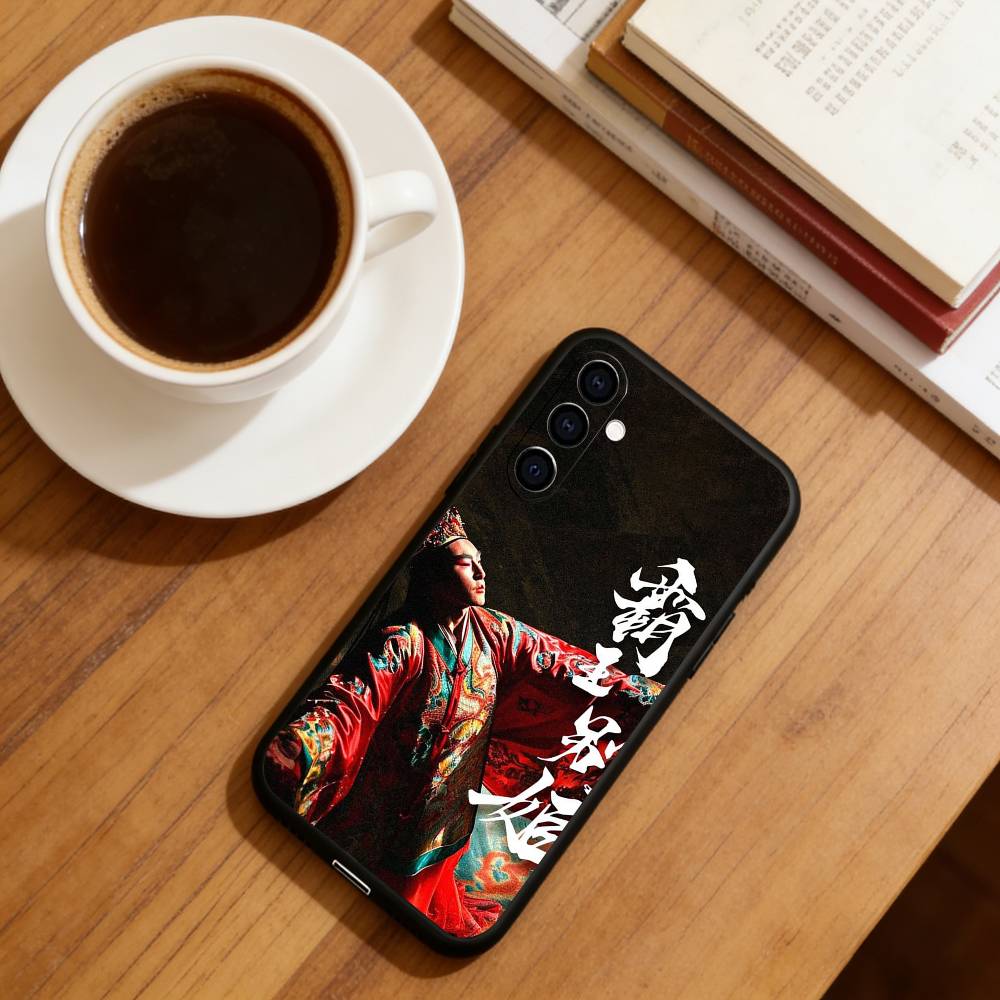 Farewell My Concubine Phone Case For Samsung Galaxy A73,A72,A71,A70,A53,A52,A51,Soft Silicone Black Cover Samsung a72