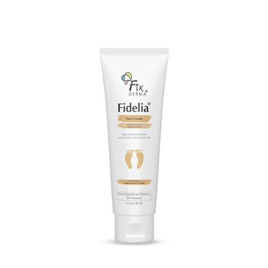 Fixderma 5% kwasu mlekowego, 15% mocznika, nawilża i koi stopy, naprawa pięt, bez parabenów i siarczanów, wszystkie rodzaje skóry 75 g