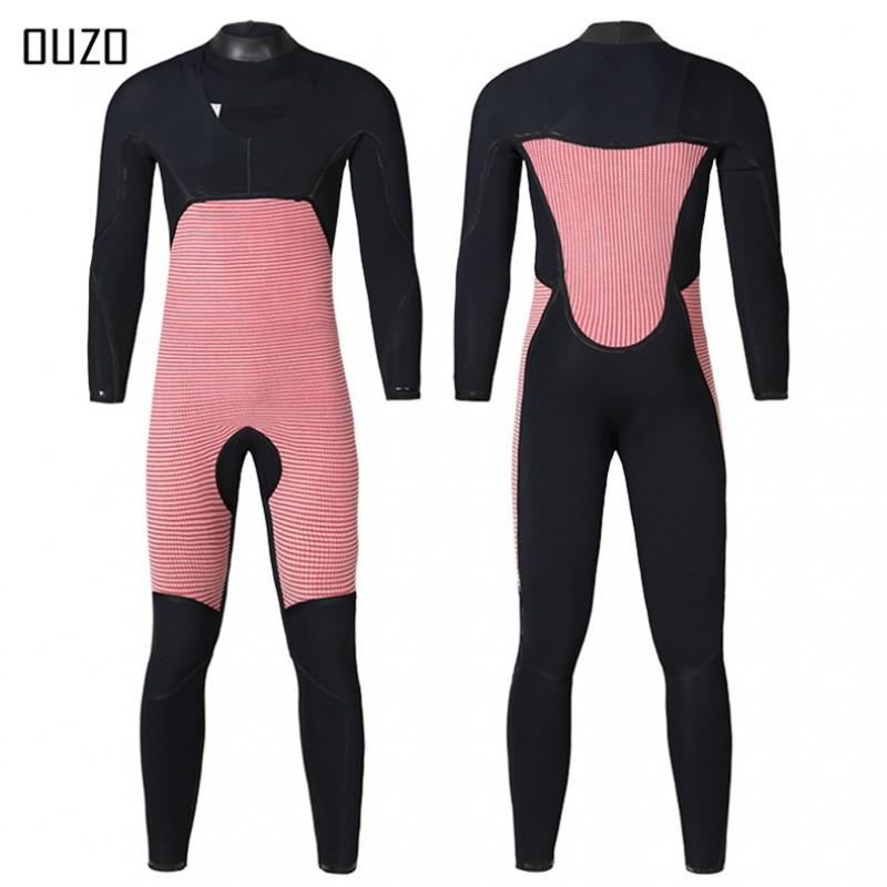 Mens 4/3mm Full Wetsuit Surfing Diving Swimming Warmth Stretch Neoprene Rash Guard