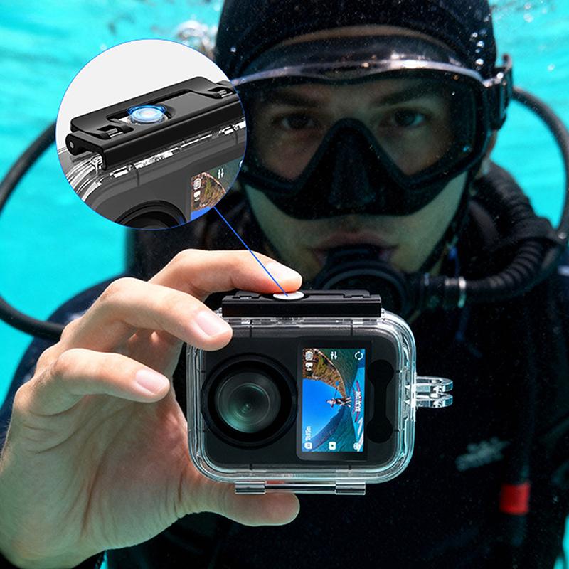 Für Dji Osmo 360 Unsichtbares Tauchgehäuse Wasserdichtes Gehäuse 45M/144Ft Unterwasser-Tauchschutzhülle Für Dji Osmo360 Zubehör