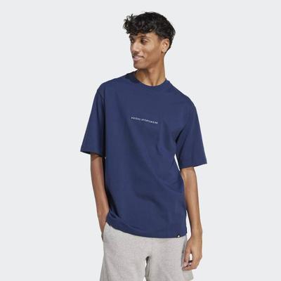 adidas T-shirt unisexe en coton Jj3972 Cord Doodle Camp T-shirt graphique