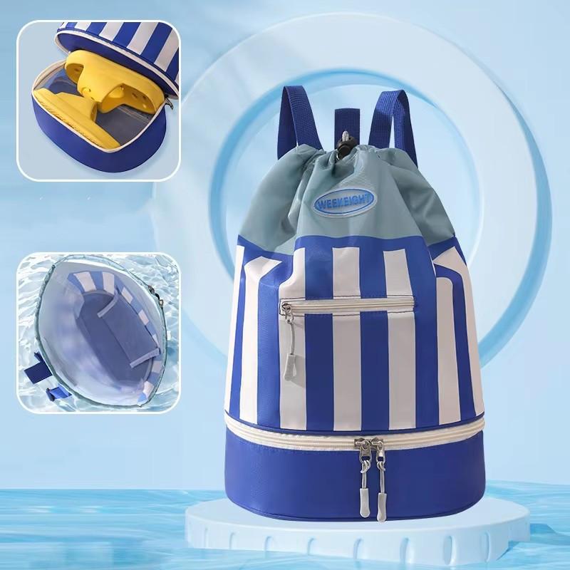 Children Swimming Bag Waterproof Dry Wet Separation Swimming Bags Training Sports Bag Kid Cartoon Backpack Boys Girls Beach Bag