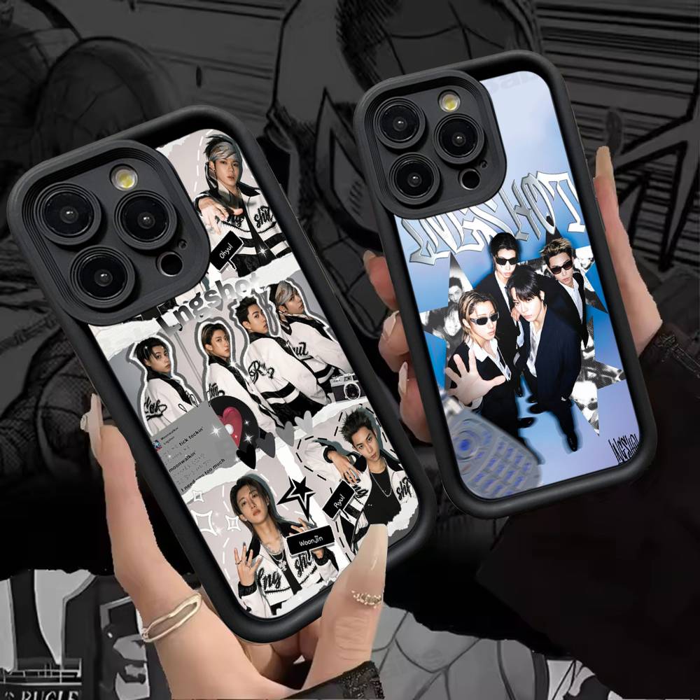 LNGSHOT Hip-Hop Phone Case For IPhone 17 16 15 14 13 12 11 Pro Max 16E Plus INS Soft Cover