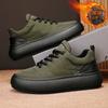 Fashion Fashion Waterproof Snow Cotton Shoes 2025 Winter New Soft Sole Vulcanized Warm Shoes with Plush Man Shoes Zapatillas Hombre