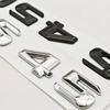 3D ABS Car Letters Logo S400L S450L Badge Sticker Rear Trunk Emblem For S Class S400L S450L V221 V222 Accessories
