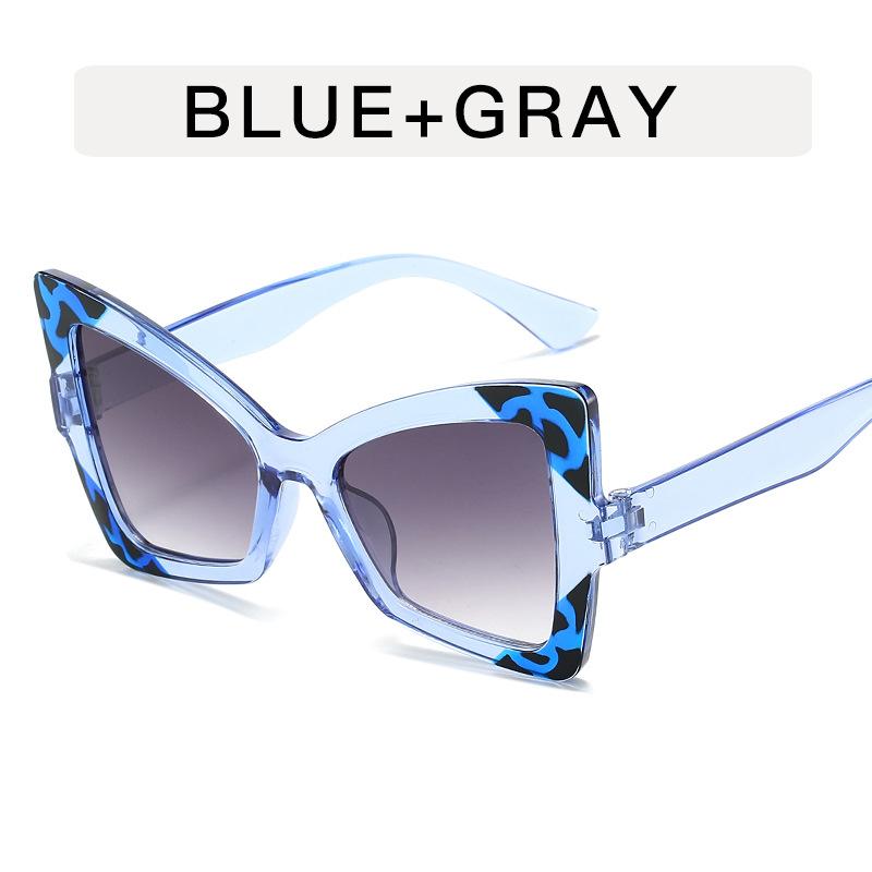 Butterfly Shape Sunglasses Women European American Stylish Woman Sun Glass Outdoor Travelling Female Sunglass