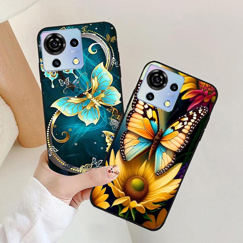 Für ZTE Blade V50 Vita Handyhülle Astronaut Silikon Kameraschutz Rückseite Für ZTE Blade V50Vita 6,75" Funda Coque Capa